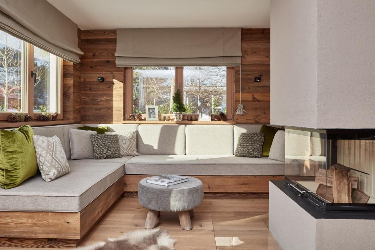 קיצביהל Hahnenkamm Suite Ski-In Ski-Out Direkt An Der Hahnenkammbahn מראה חיצוני תמונה