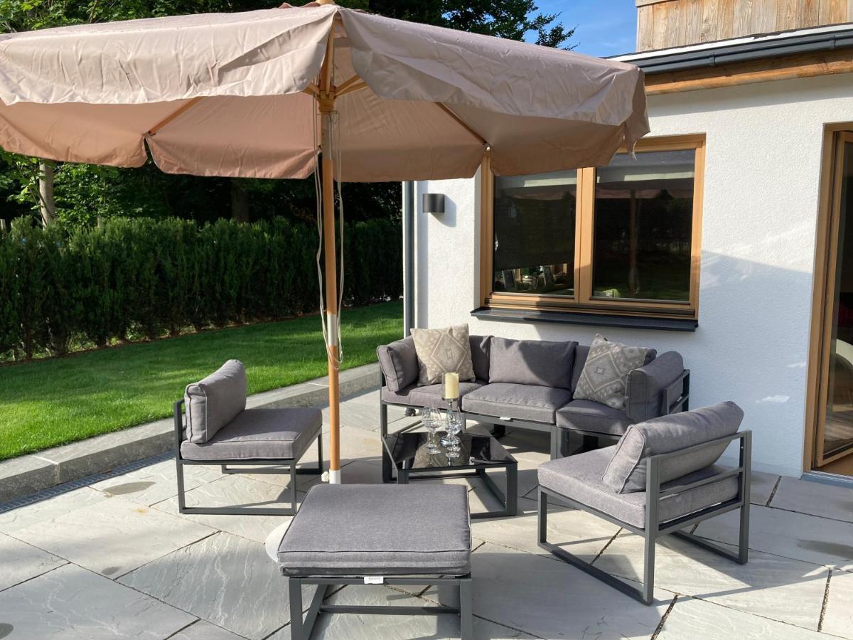 קיצביהל Hahnenkamm Suite Ski-In Ski-Out Direkt An Der Hahnenkammbahn מראה חיצוני תמונה